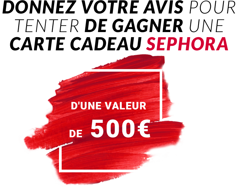 Donnez votre avis pour tenter de gagner 500€ de bonbons